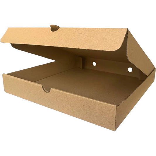 10inch Plain Brown Pizza Box