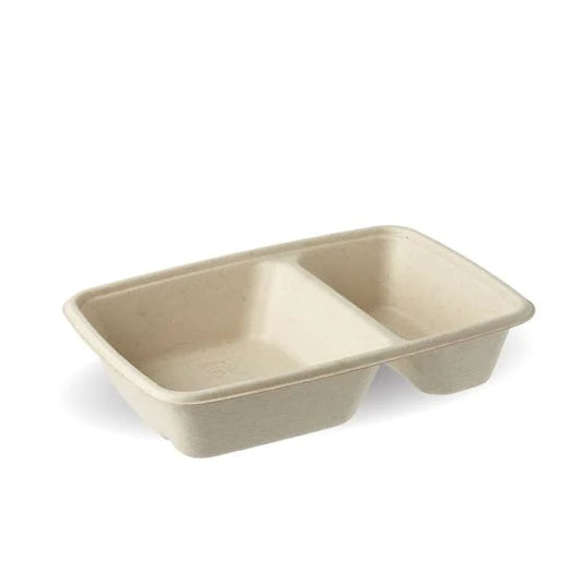 Sabert 2 Compartment Pulp Container Base