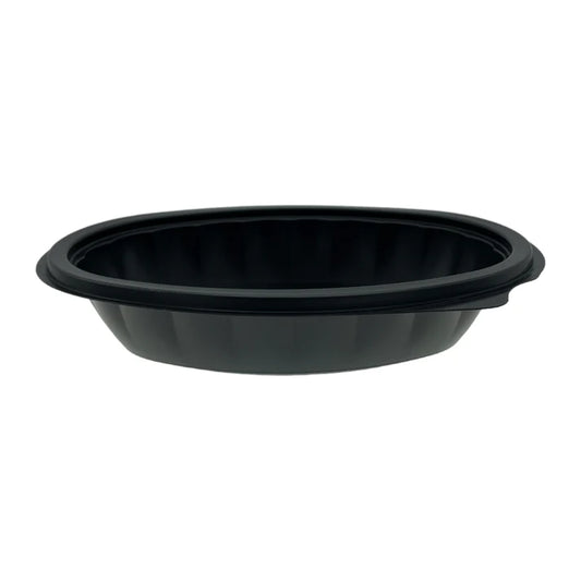 Somoplast [755] 375cc Oval Black Containers Base