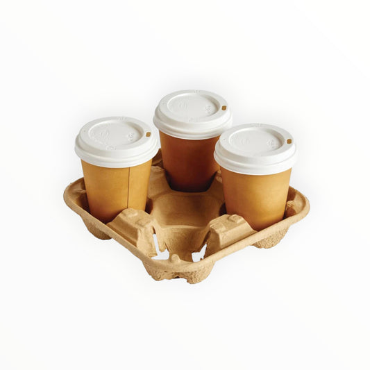 4 Cup Carry Tray