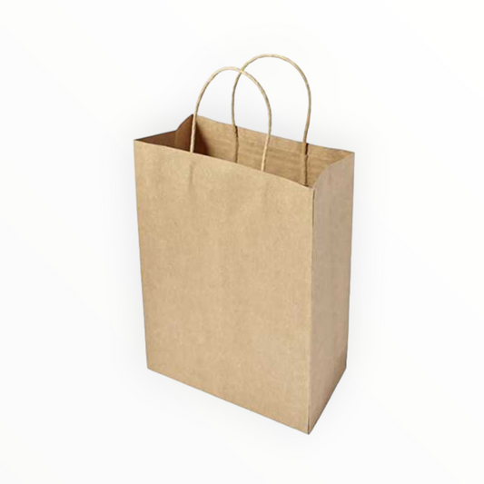 RZ Medium HD Kraft Paper Bag Twisted Handle